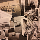 19x vintage valokuva rannalta ja 11x vene laiva - pikkukuva 1