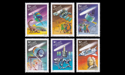 Unkari 3805-10 ** Halleyn komeetta (1986)