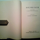 Hänninen Kaarlo: ASLAK JAUR, v. 1935 - pikkukuva 3