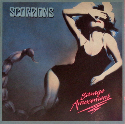 Scorpions - Savage Amusement (CD) HYVÄ KUNTO!! Vanha painos