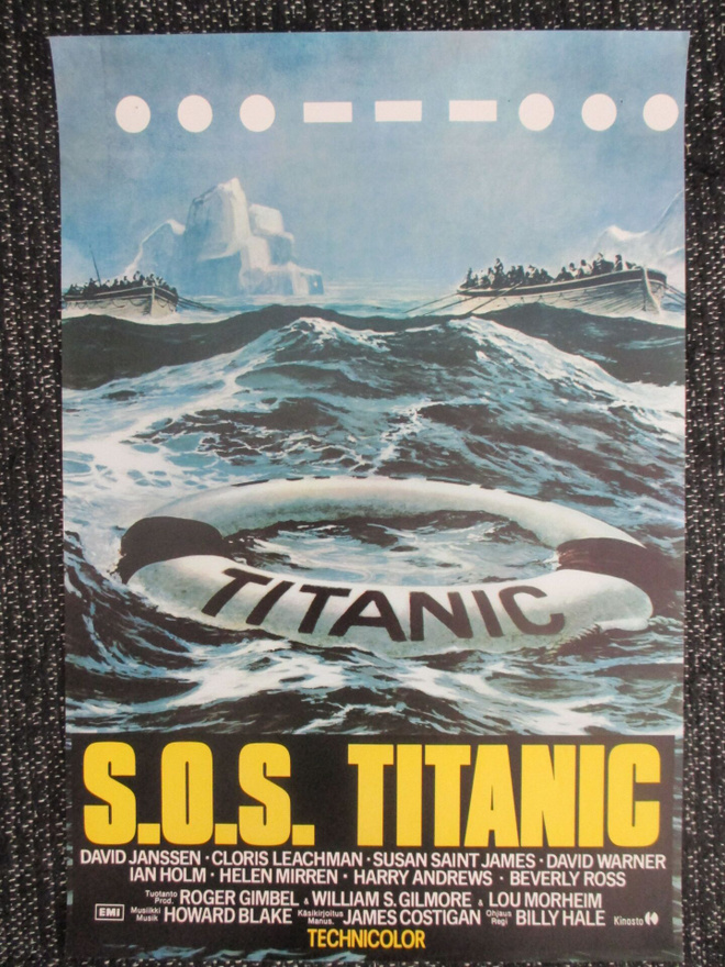 S.O.S.  Titanic (Billy Hale, 1979) - vanha elokuvajuliste