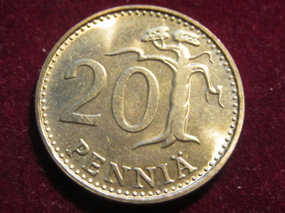 20 penniä 1967