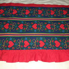 Värikäs retro joulu verhokappa 400x56cm - pikkukuva 1