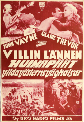 Elokuvajuliste: Villin lännen huimapäät (John Wayne)