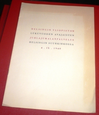 Kukkakortti - Liikuteltavan kukan alla valokuva 1929
