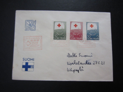 FDC 1957 PR