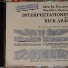 CD - RICK ABAO - Live In Concert - 2015 nimmari NM - pikkukuva 1
