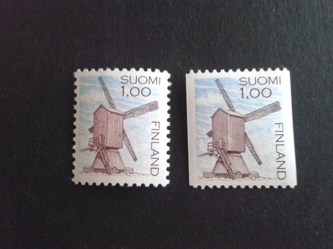 1983 tuulimylly arkki ja rullamerkki**