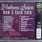 CD: The Andrews Sisters - Rum & Coca Cola (1998) - pikkukuva 2