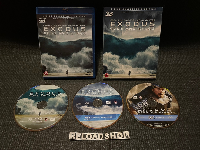 Exodus: Gods and Kings (2014) – 3D + Blu-ray