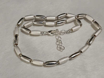 Silver Plated Kanadalainen kaulakoru Silver plated