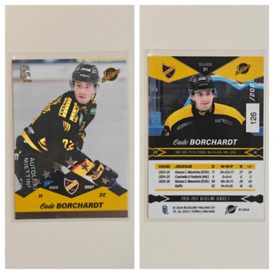 Cade Borchardt Silver Base Blueline