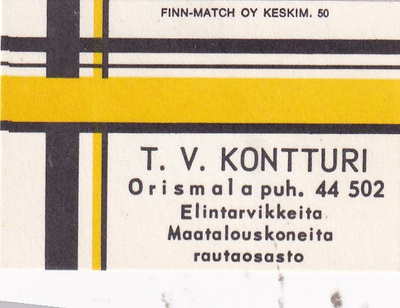Orismala, T. V. Kontturi      b595