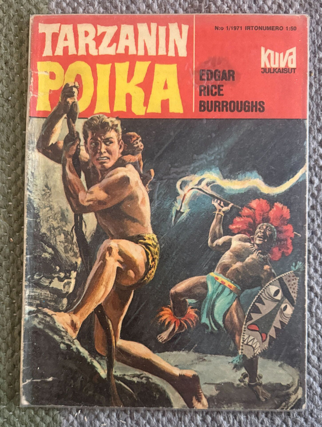 TARZANIN POIKA 1/1971 - KONTAKTIMUOVITETTU