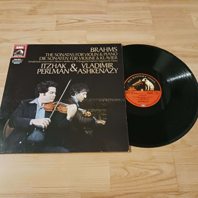 Brahms, Itzhak Perlman & Vladimir Ashkenazy – The Sonatas Fo