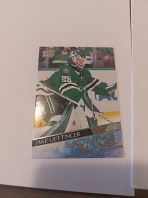 2020-21 Upper Deck #246 Jake Oettinger YG RC