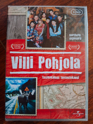 Villi Pohjola 3xDVD (UUSI JA MUOVEISSA)