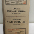 TAMPEREEN TELEFOONILUETTELO, 1920 - pikkukuva 1