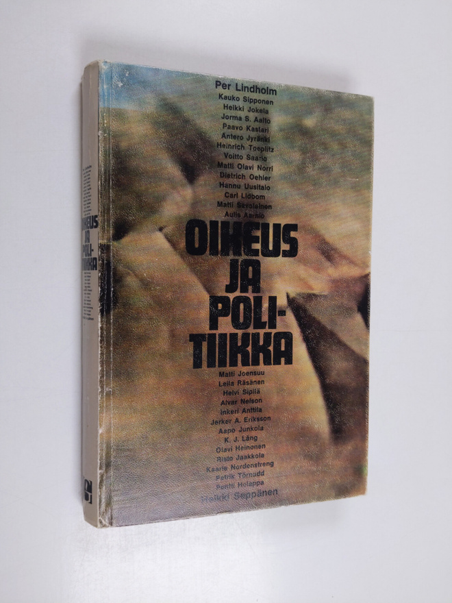 Per Lindholm : Oikeus ja politiikka