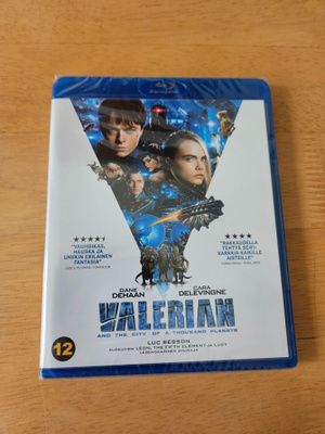 Valerian and the City of a Thousand Planets (Blu-ray, uusi)