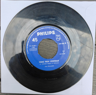 The Feenades single, 1961, SF rautalanka