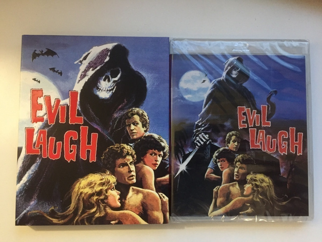 Evil Laugh (Blu-ray) Vinegar Syndrome (1986) Slipcase (UUSI)