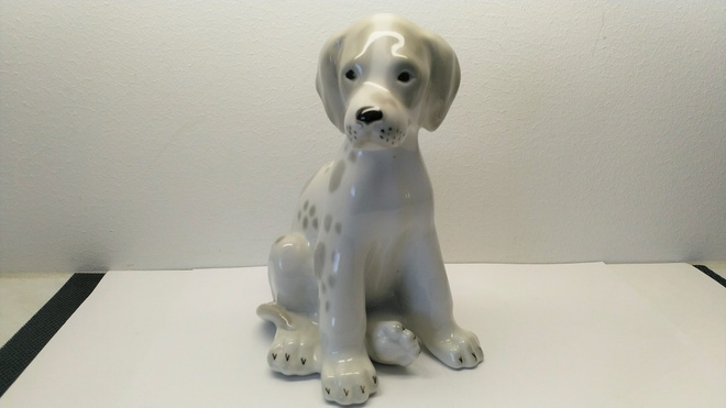 Lomonosov dalmatialainen koira figuuri