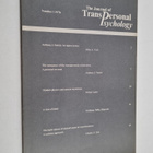 The Journal of Transpersonal Psychology 1/1976 - pikkukuva 1
