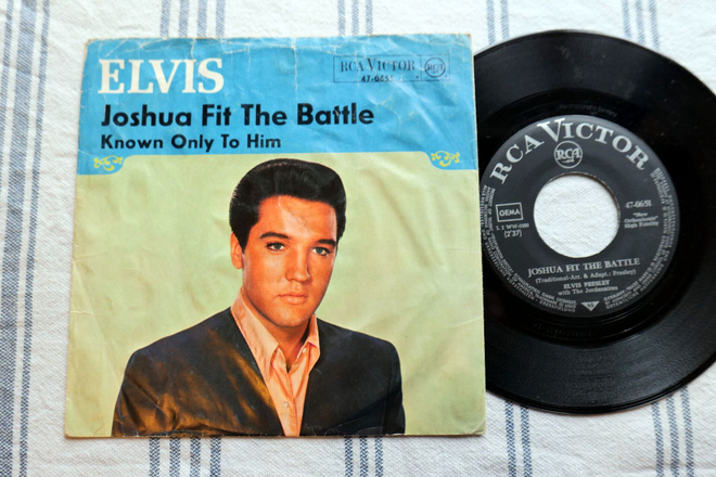 Elvis Presley - Joshua Fit The Battle/7" Saksa  1966