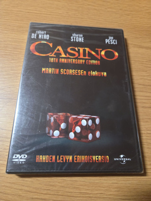 Casino 10th anniversary edition (DVD, uusi muoveissa)