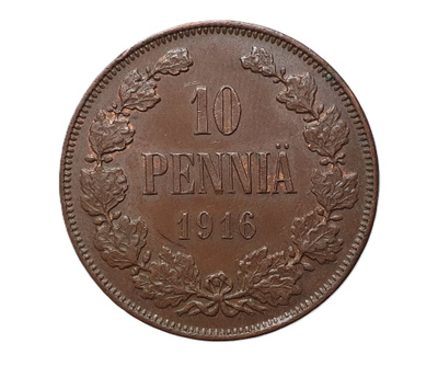 Suomi 10 Penniä 1916