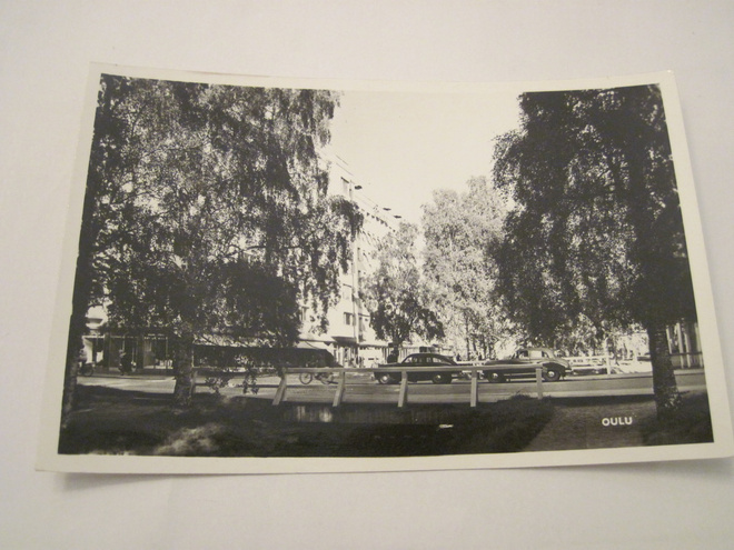 VANHA Postikortti Oulu 1950-l Alkup.Mallikappale