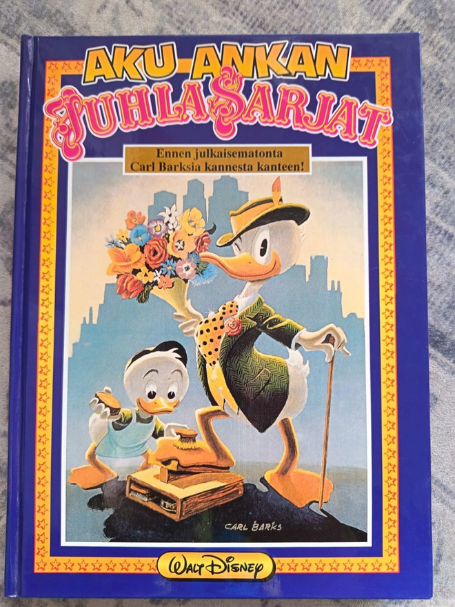 Aku Ankan Juhlasarjat 1-5 + kotelo