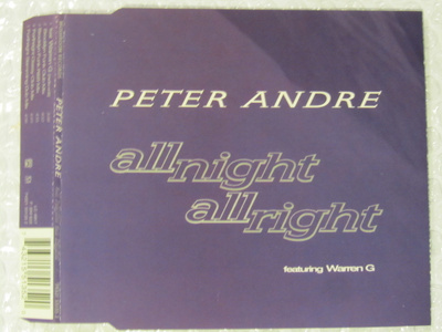 Peter Andre Feat Warren G•All Night All Right CD Maxi-Single
