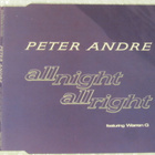 Peter Andre Feat Warren G•All Night All Right CD Maxi-Single - pikkukuva 1