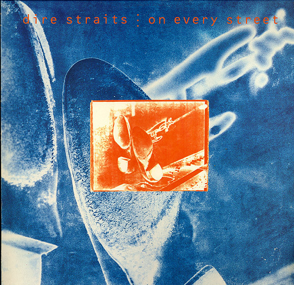 Dire Straits - On Every Street (CD) MINT!! Vanha painos