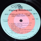 MIKE LIPSKIN & WILLIE THE LION SMITH ~ California Here ~ LP - pikkukuva 4
