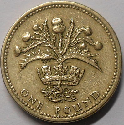 Britania. 1 pound 1984.