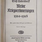 Erich Ludendorff : Meine Kriegserinnerungen 1914-1918 - pikkukuva 3