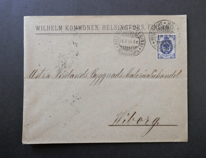 FIRMAKUORI 1906 Wilhelm Kommonen Helsinki