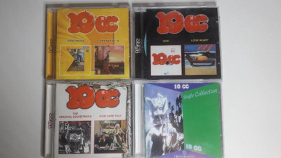 10 CC  2on1  CD .  Kaksi albumia yhdellä cd:llä.