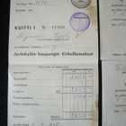 Jyväskylä SAKKOPERIMISKUITTI Kirkollismaksut 1956 - pikkukuva 4