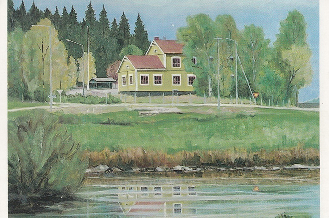 Nummisten koulu by Ensio Kohonen väri  p98