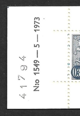 Amvihko 1549-5-1973 AV 6 G tl1+ov1 yHa tark.luku ja ohj.viiv