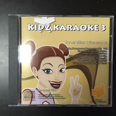 Svenska Karaokefabriken - Kidz karaoke 3 CD+G