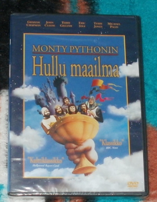 HULLU MAAILMA Monty Python ~ DVD kelmussa *UUSI*