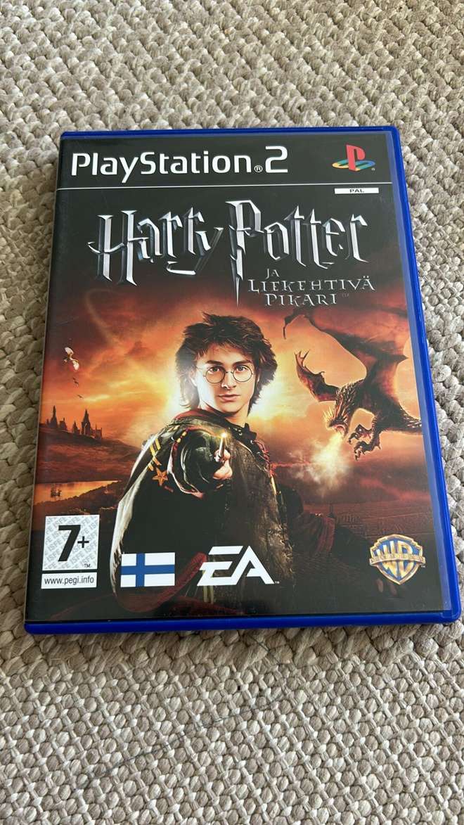 Harry Potter Ja Liekehtivä Pikari PS2 CIB FIN