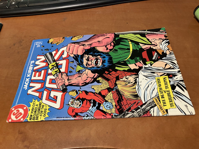 DC JACK KIRBYS NEW GODS 4/1984 HYVÄ