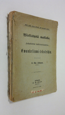 Georg Edvard Alfvegren : Virkistystä matkalla : lyhykäisi...