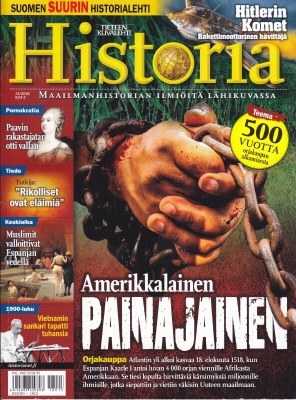 Tieteen Kuvalehti HISTORIA 13/2018 Teema: Orjuus Amerikassa